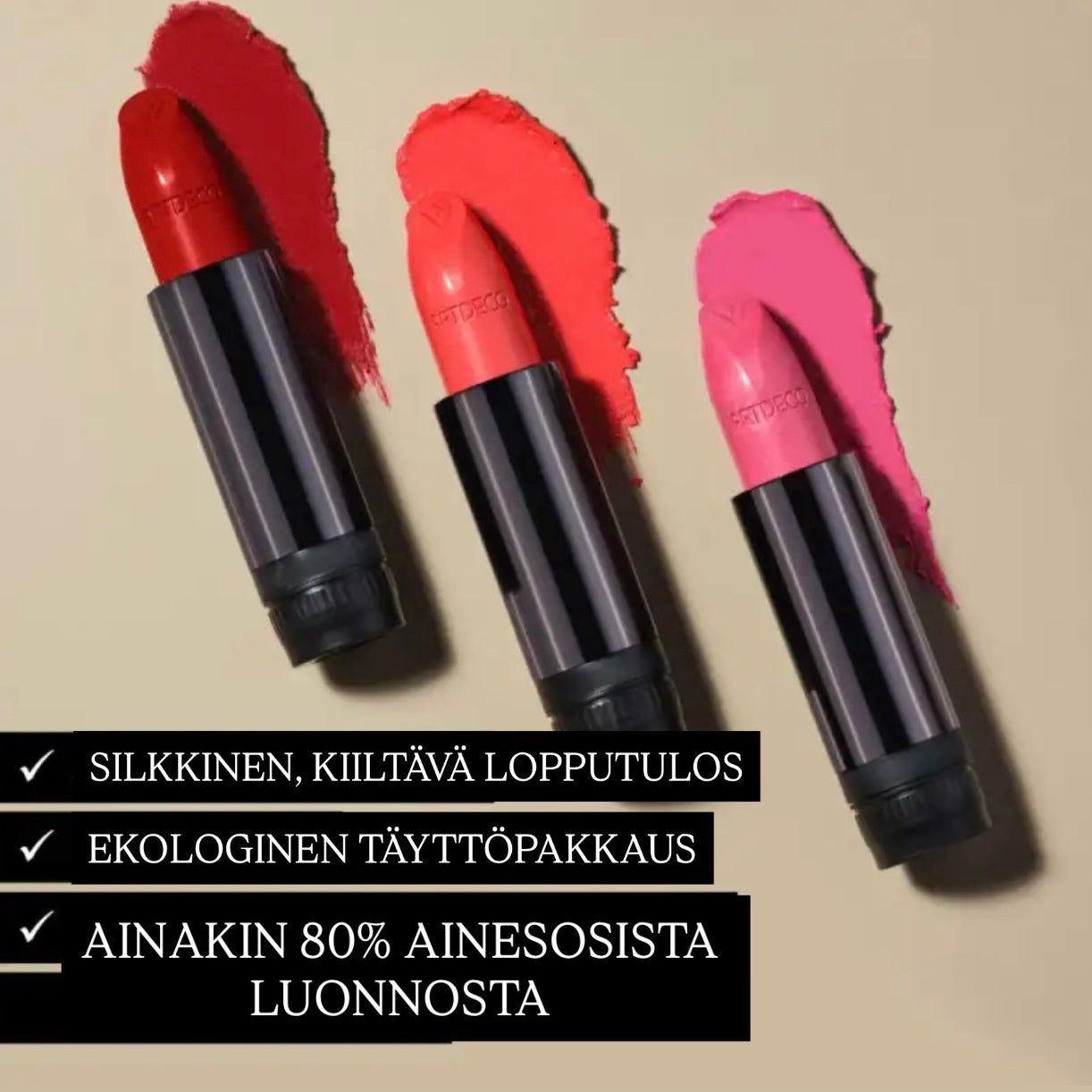 Huulipunan täyttöpakkaus