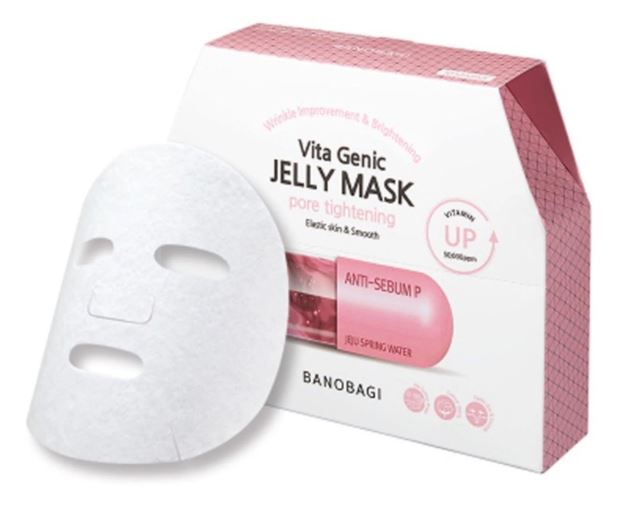 Ihohuokosia häivyttävä puuvillainen kuitunaamio kasvoille.