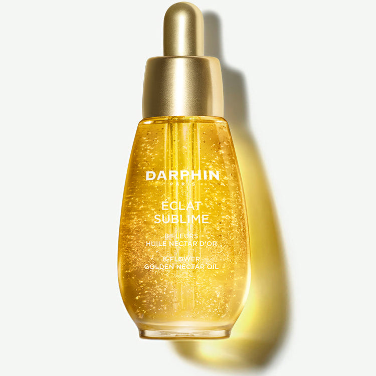 Kahdeksasta kukasta kehitetty ravitseva ja heleyttävä öljyseerumi