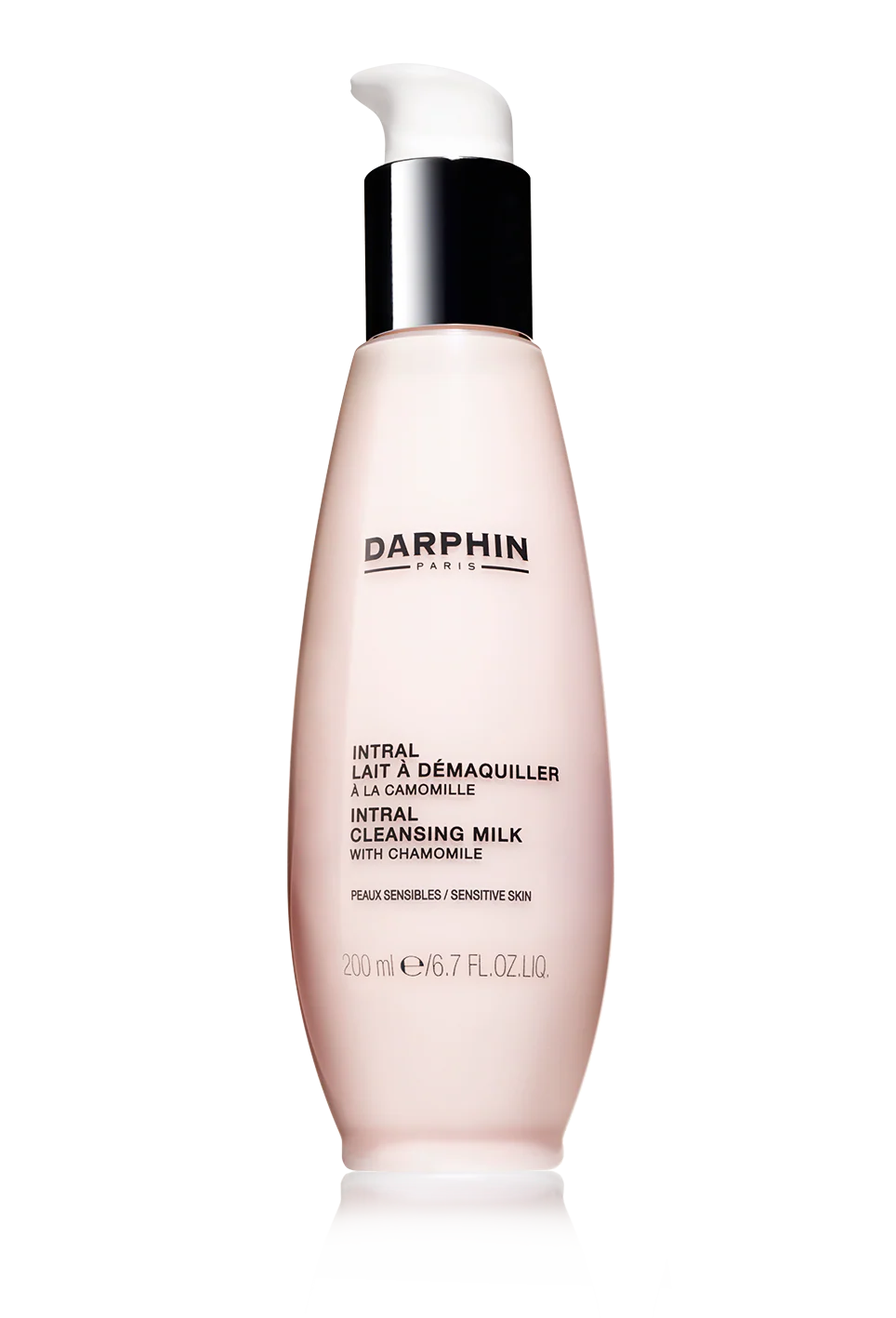 Rauhoittava puhdistusmaito herkälle iholle