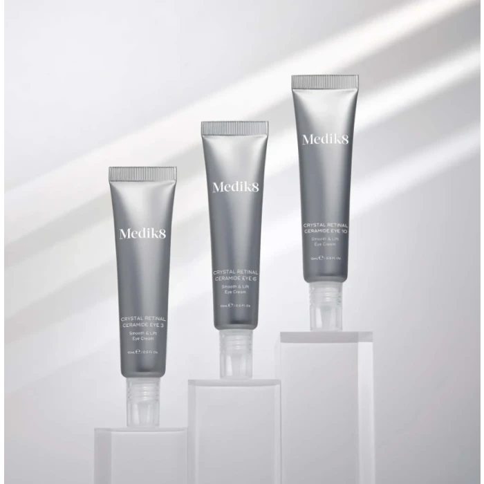 Retinal-silmänympäruysvoide kolmessa eri vahvuudessa