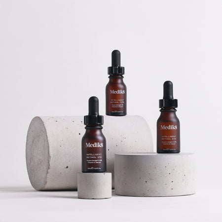 Retinoliseerumi eri pitoisuuksissa