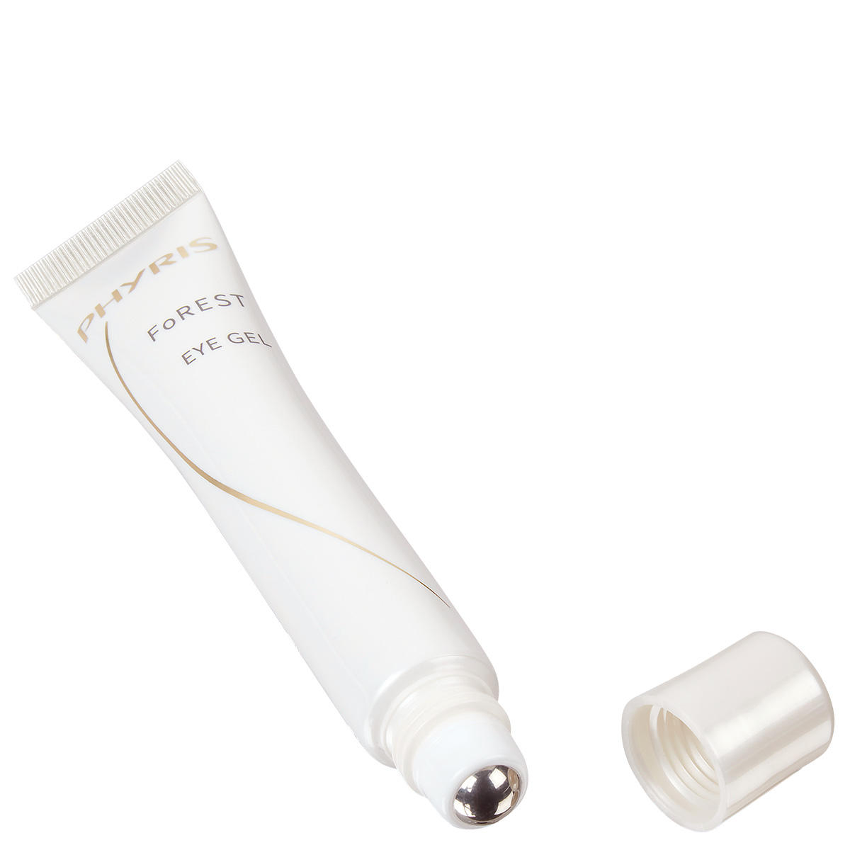 Virkistävä silmänympärysgeeli roll-on pakkauksessa.