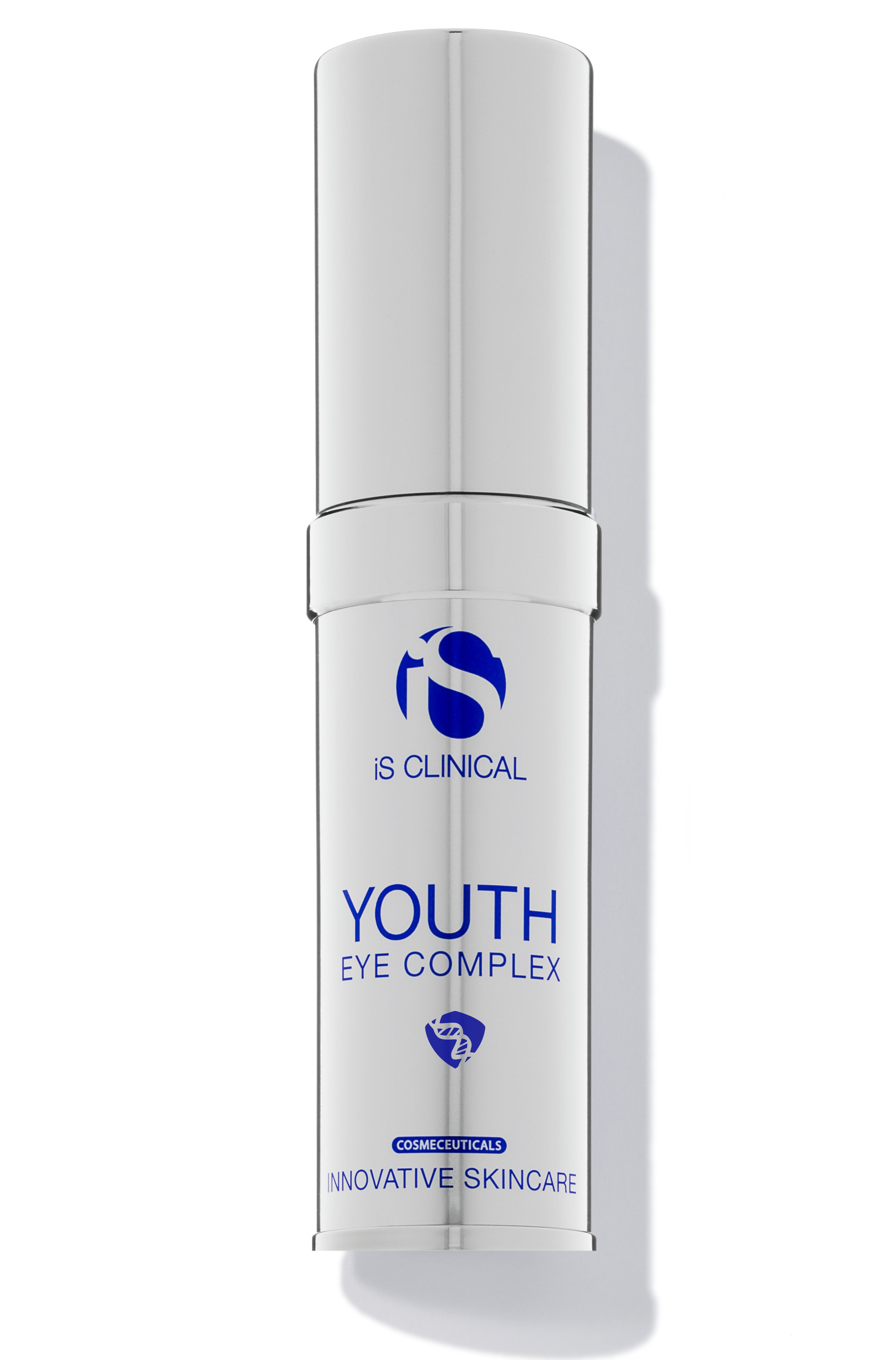 iS Clinical silmänympärysvoide ikääntyvälle iholle pumppupullossa.